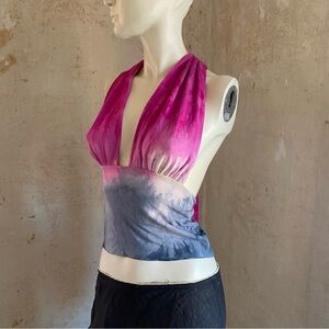 Mara Hoffman Tie Dye Halter Top